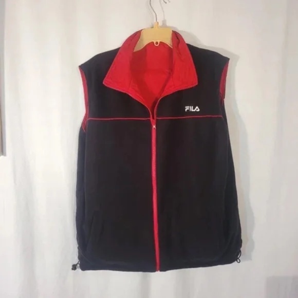 Fila Reversible Zip Up Vest - Picture 5 of 8